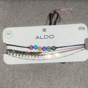 Aldo Set of 4 Beaded Evil-Eye choker
